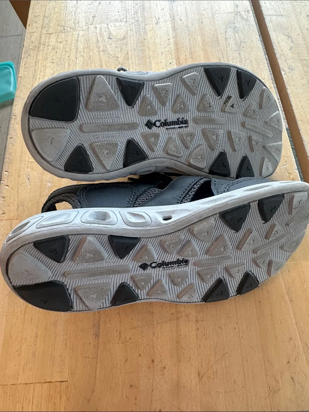 Columbia Youth Gray Sport Sandals